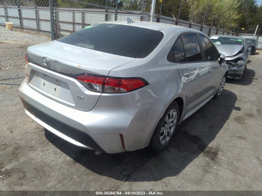 VIN 5YFEPMAE4MP158467 2021 TOYOTA COROLLA LE