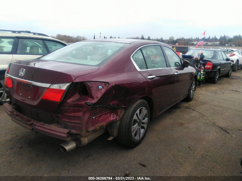 2014 HONDA ACCORD SEDAN LX - 1HGCR2F33EA185213