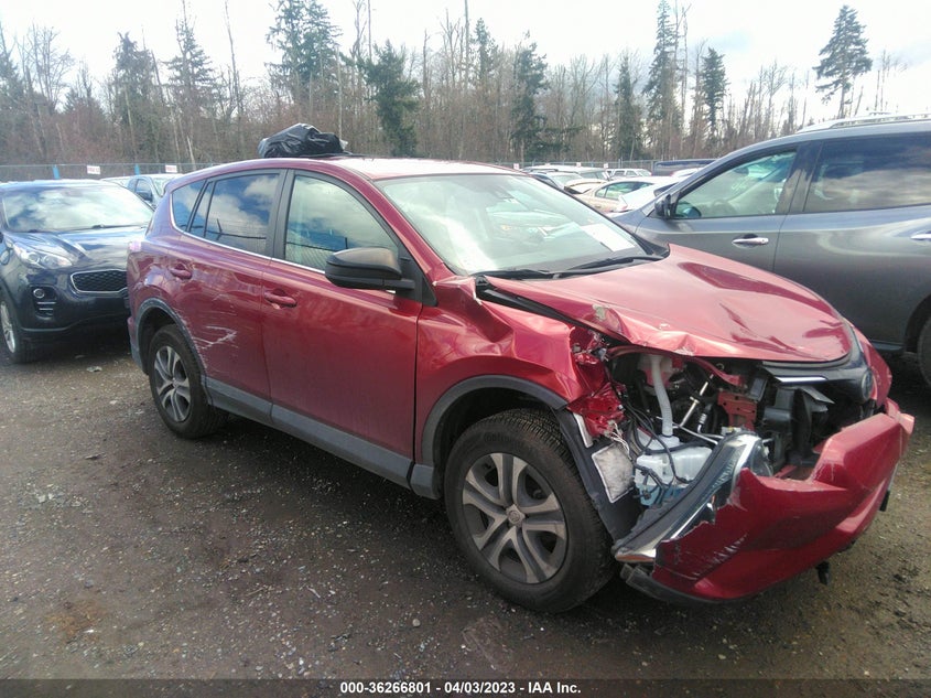 VIN 2T3BFREV8JW784246 2018 TOYOTA RAV4 LE