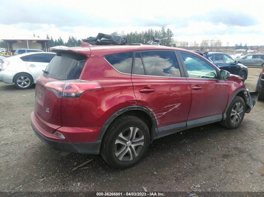 VIN 2T3BFREV8JW784246 2018 TOYOTA RAV4 LE