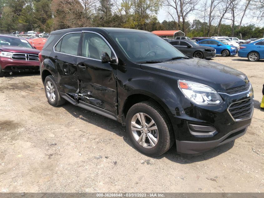 2017 CHEVROLET EQUINOX LS - 2GNALBEK6H1532698