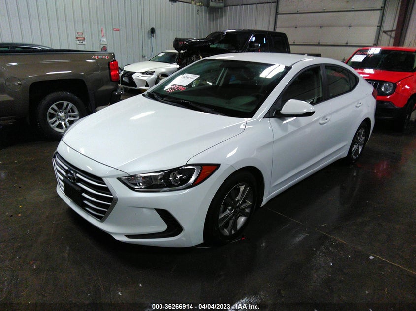 VIN 5NPD84LF9JH382373 2018 HYUNDAI ELANTRA SEL