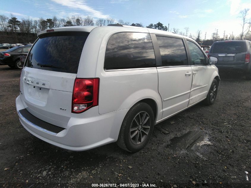 2017 DODGE GRAND CARAVAN SXT - 2C4RDGCG6HR625016