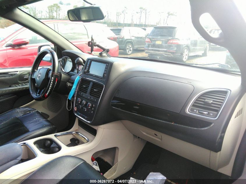 2017 DODGE GRAND CARAVAN SXT - 2C4RDGCG6HR625016
