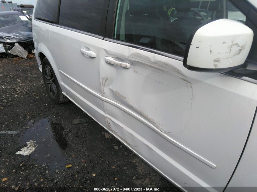 2017 DODGE GRAND CARAVAN SXT - 2C4RDGCG6HR625016