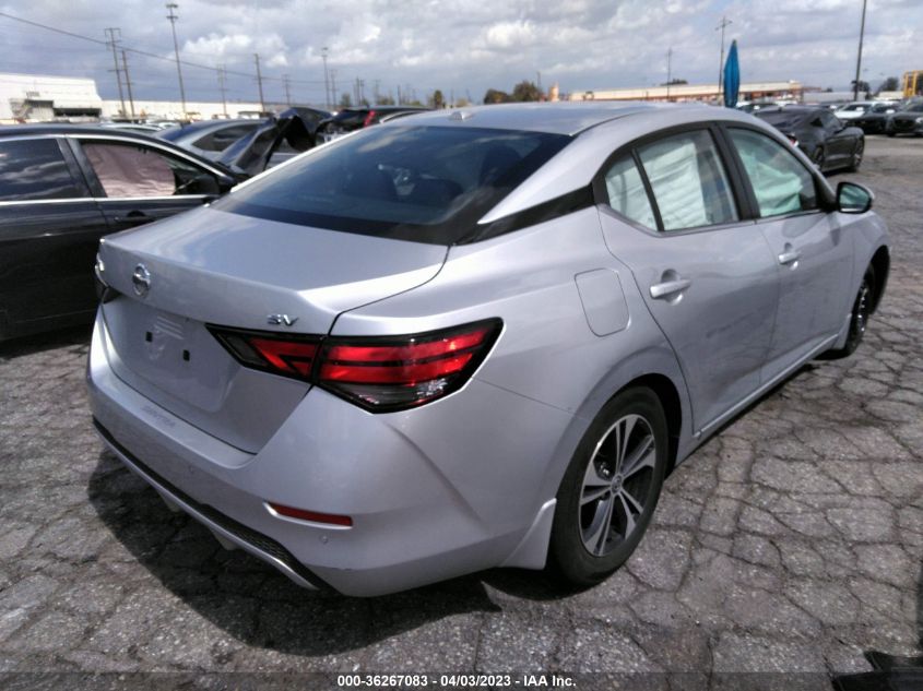 2022 NISSAN SENTRA SV - 3N1AB8CV1NY269113