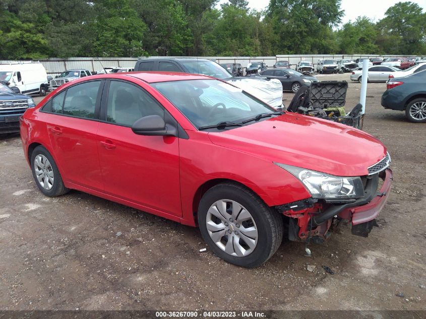 2014 CHEVROLET CRUZE LS - 1G1PA5SG7E7339767