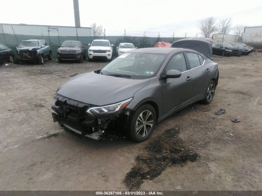 2022 NISSAN SENTRA SV - 3N1AB8CV1NY315930