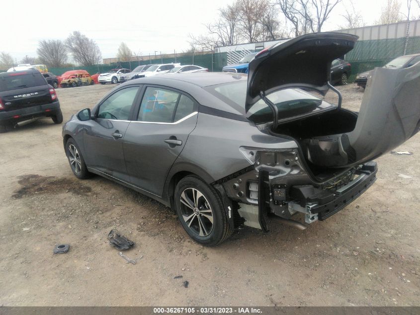 2022 NISSAN SENTRA SV - 3N1AB8CV1NY315930