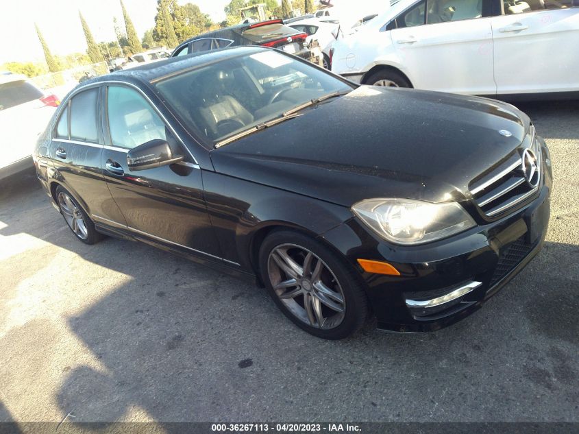 2014 MERCEDES-BENZ C-CLASS C 250 - WDDGF4HB7ER313470