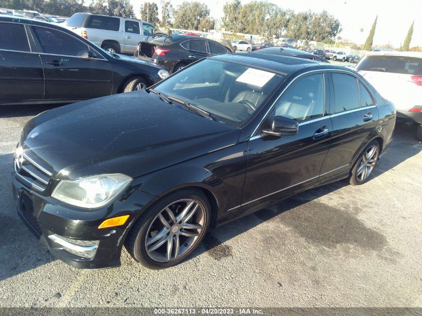 2014 MERCEDES-BENZ C-CLASS C 250 - WDDGF4HB7ER313470