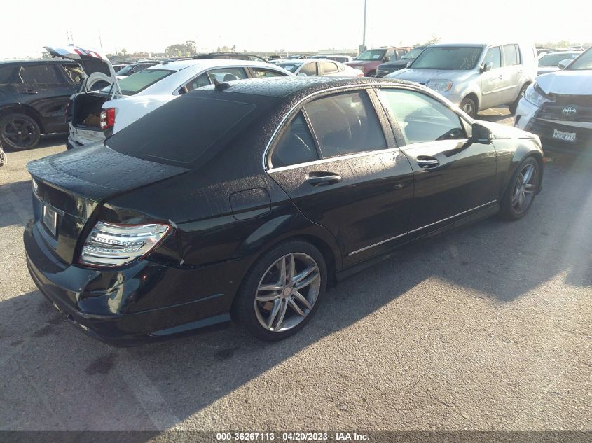 2014 MERCEDES-BENZ C-CLASS C 250 - WDDGF4HB7ER313470