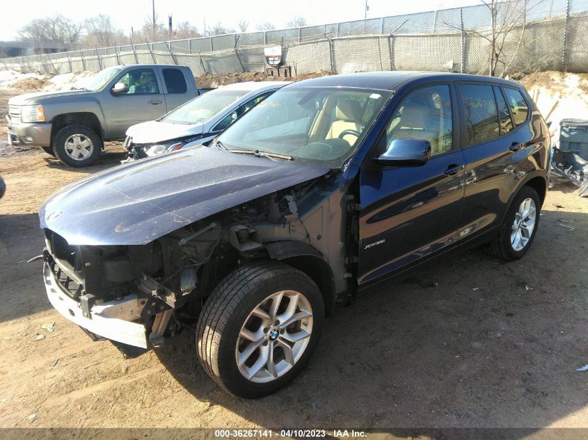 2013 BMW X3 XDRIVE35I - 5UXWX7C56DL983162