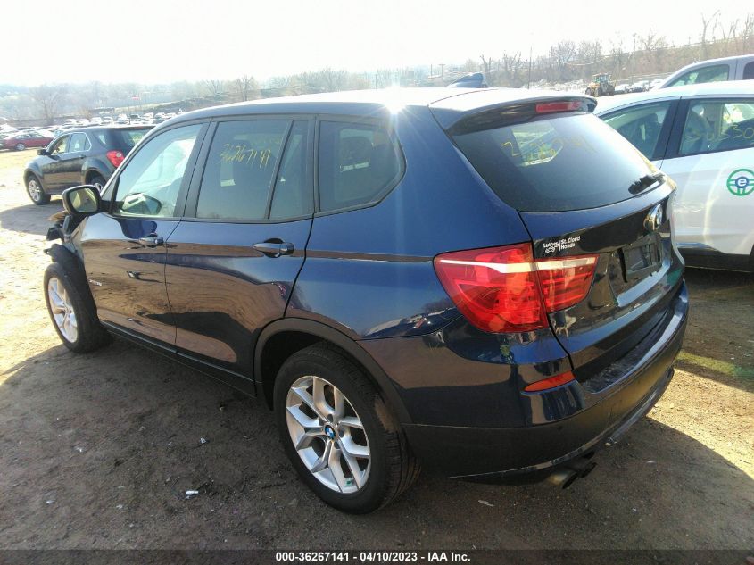 2013 BMW X3 XDRIVE35I - 5UXWX7C56DL983162