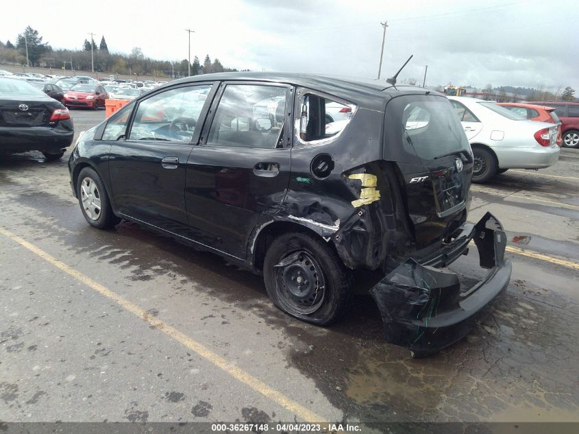 2013 HONDA FIT - JHMGE8H31DC083292