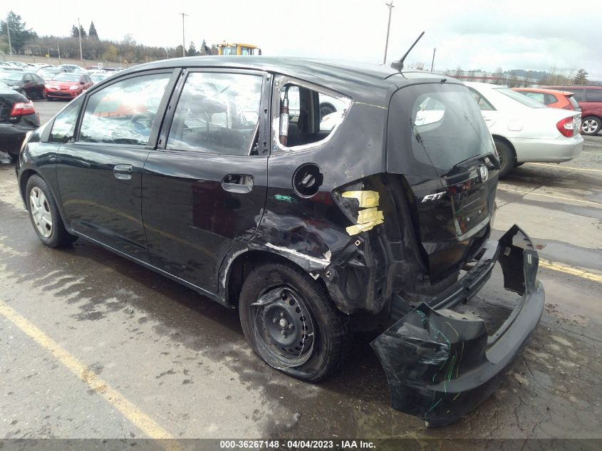 2013 HONDA FIT - JHMGE8H31DC083292