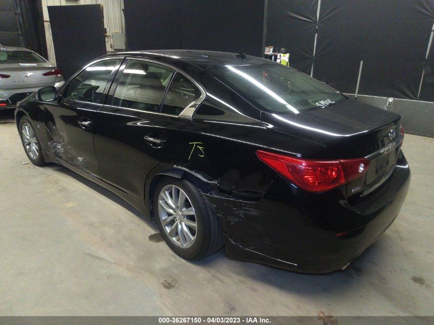 2014 INFINITI Q50 PREMIUM - JN1BV7AR3EM705734
