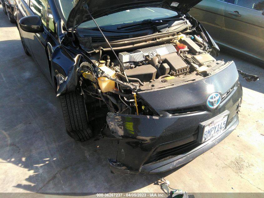 2014 TOYOTA PRIUS FOUR/FIVE/THREE/ONE/TWO - JTDKN3DU8E1736100