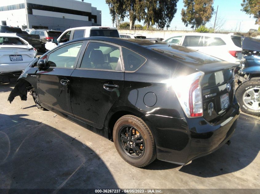 2014 TOYOTA PRIUS FOUR/FIVE/THREE/ONE/TWO - JTDKN3DU8E1736100