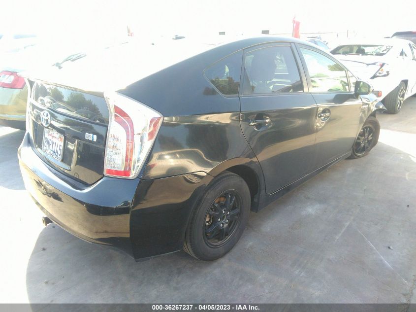 2014 TOYOTA PRIUS FOUR/FIVE/THREE/ONE/TWO - JTDKN3DU8E1736100