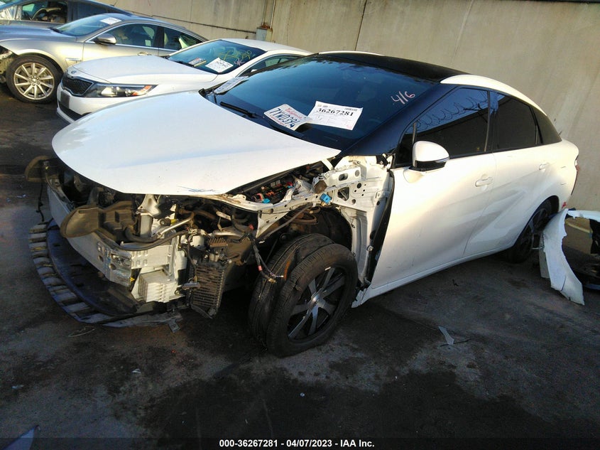 VIN JTDBVRBD5HA001987 2017 TOYOTA MIRAI