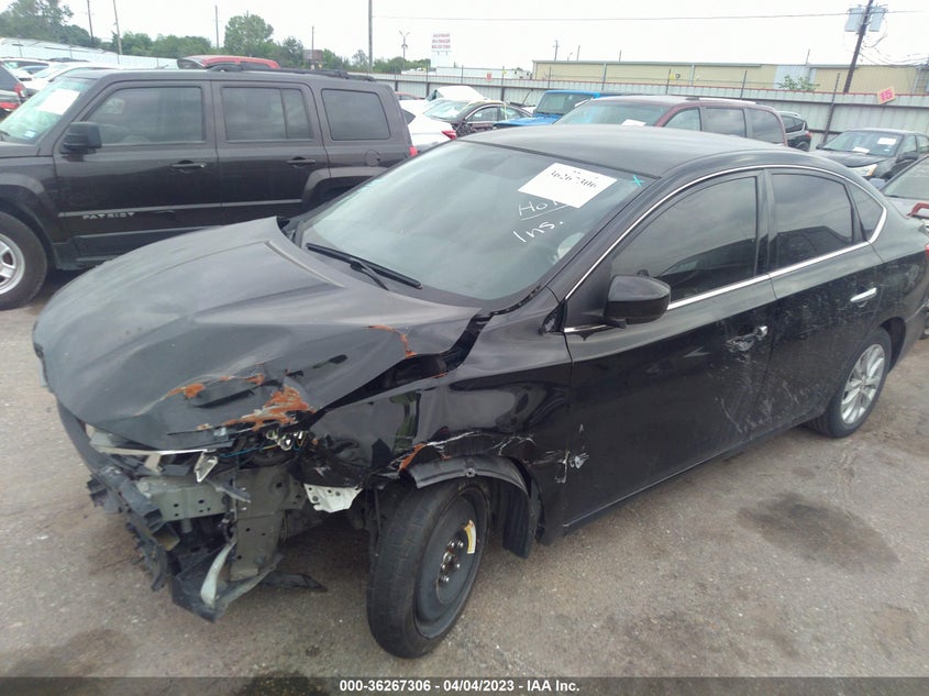 VIN 3N1AB7AP9KY404672 2019 NISSAN SENTRA SV