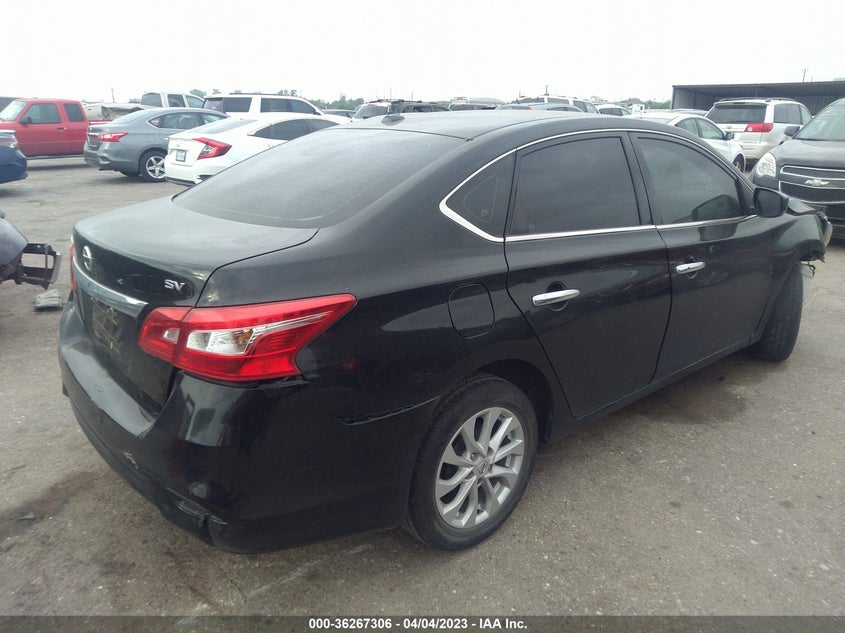 VIN 3N1AB7AP9KY404672 2019 NISSAN SENTRA SV
