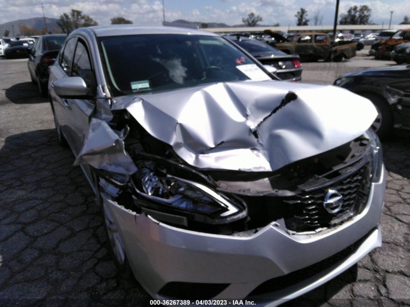 2019 NISSAN SENTRA SV - 3N1AB7AP7KY416089