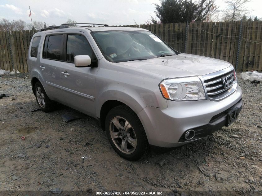 2013 HONDA PILOT EX-L - 5FNYF4H56DB024335