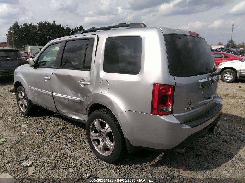 2013 HONDA PILOT EX-L - 5FNYF4H56DB024335