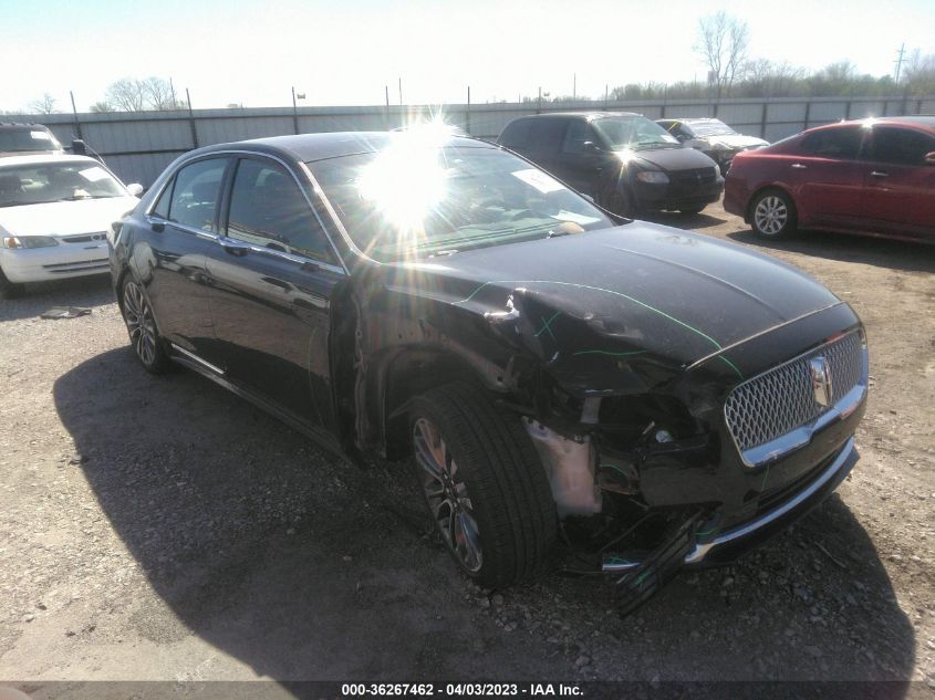 2017 LINCOLN CONTINENTAL RESERVE - 1LN6L9NC6H5627319