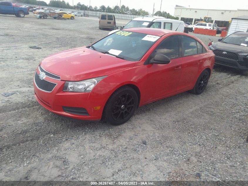 2014 CHEVROLET CRUZE LS - 1G1PA5SH0E7354796