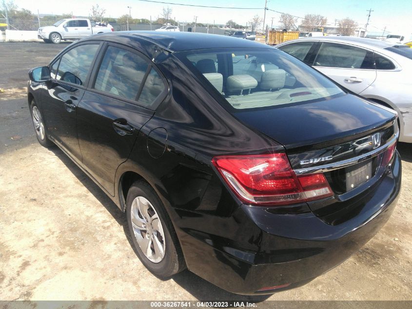 2014 HONDA CIVIC SEDAN LX - 19XFB2F5XEE230100
