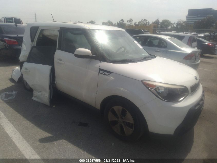 2015 KIA SOUL BASE - KNDJN2A27F7779172
