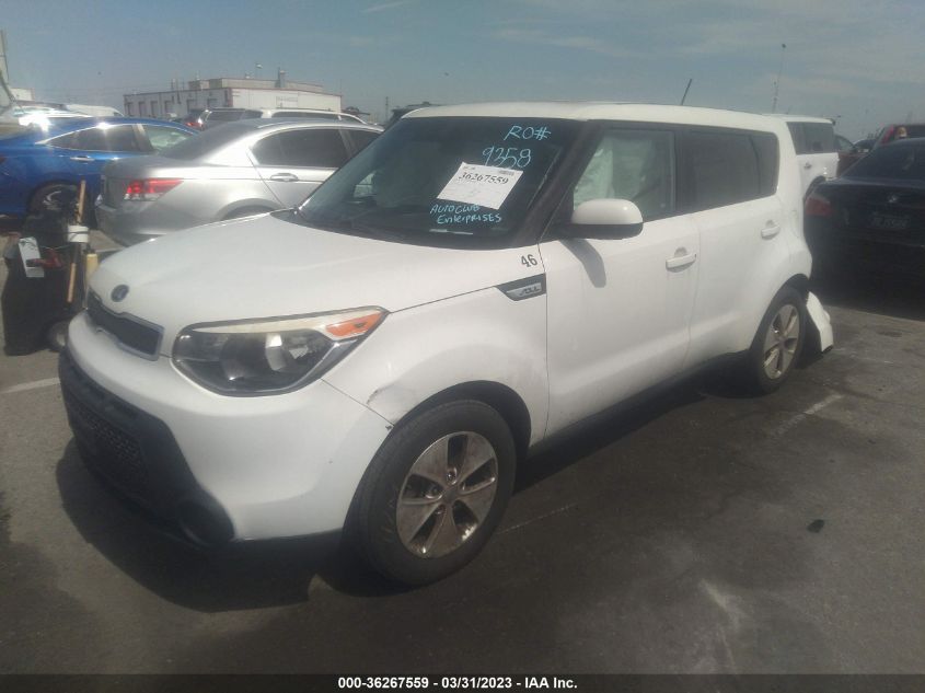 2015 KIA SOUL BASE - KNDJN2A27F7779172