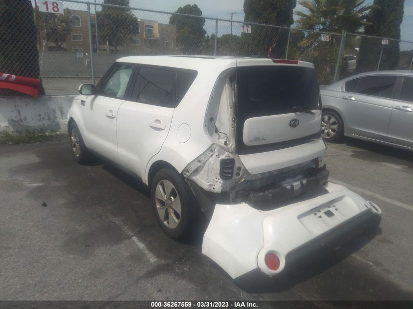 2015 KIA SOUL BASE - KNDJN2A27F7779172