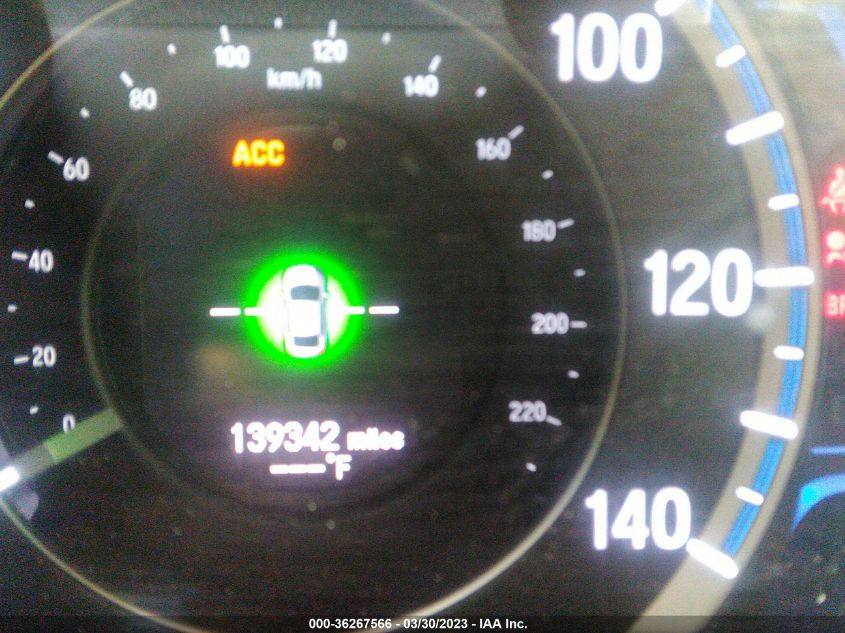 2017 HONDA ACCORD HYBRID JHMCR6F32HC007967