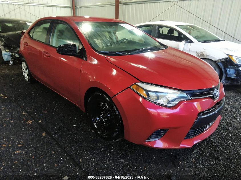 2015 TOYOTA COROLLA LE - 2T1BURHEXFC459679