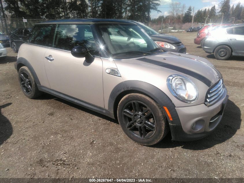 2013 MINI COOPER HARDTOP - WMWSU3C52DT545379