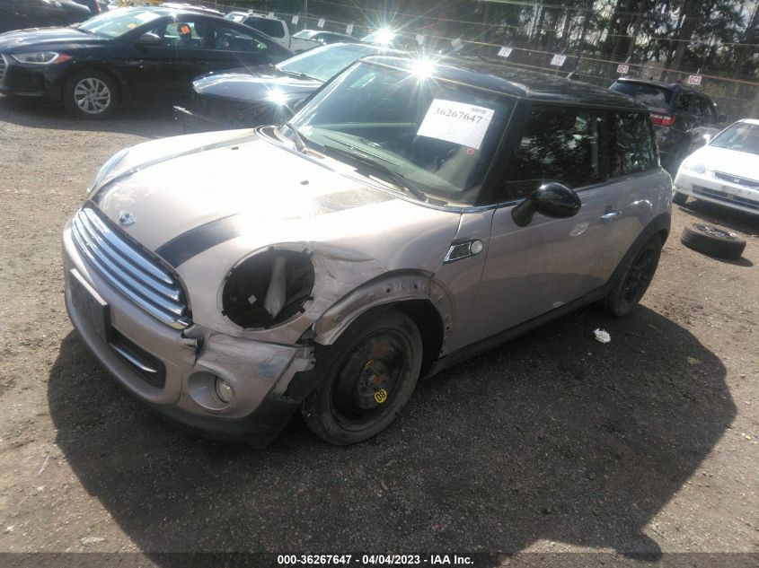 2013 MINI COOPER HARDTOP - WMWSU3C52DT545379