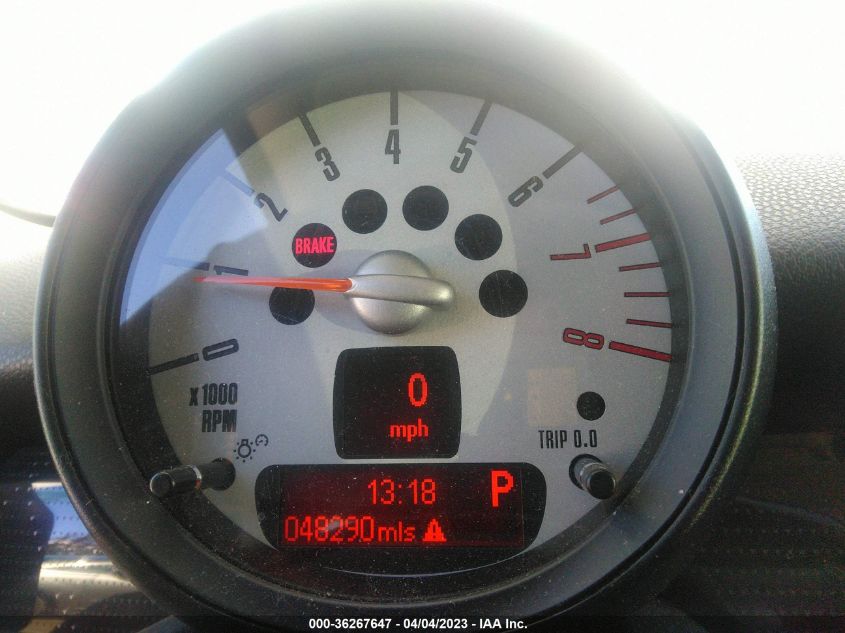 2013 MINI COOPER HARDTOP - WMWSU3C52DT545379