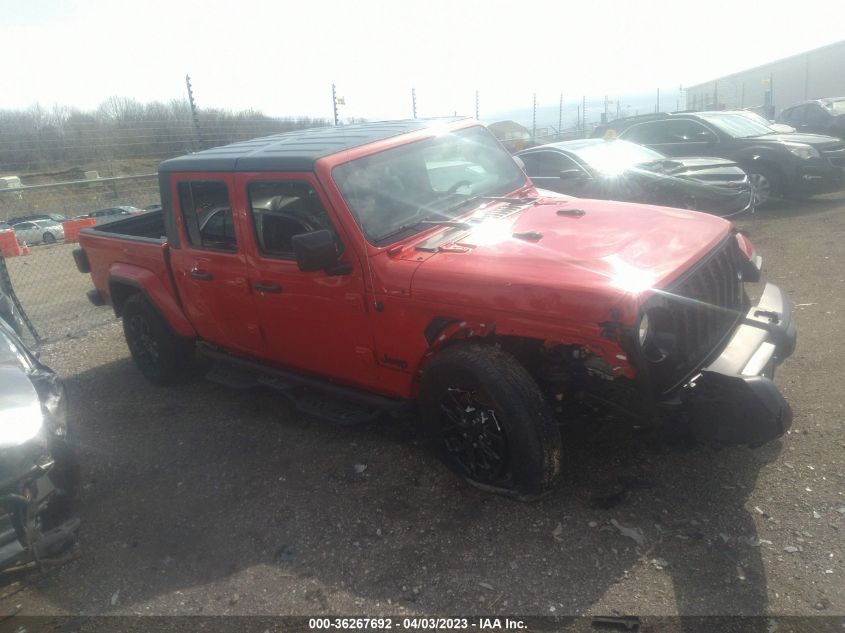 1C6HJTAG7NL170270 JEEP GLADIATOR ALTITUDE 2022