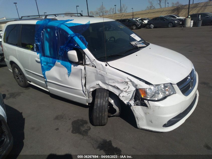 2017 DODGE GRAND CARAVAN SXT - 2C4RDGCG5HR755658