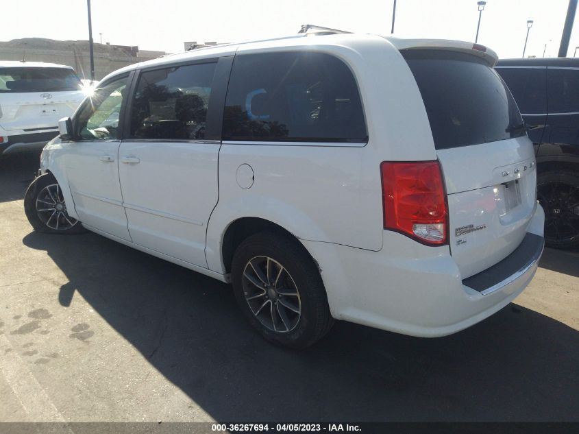 2017 DODGE GRAND CARAVAN SXT - 2C4RDGCG5HR755658