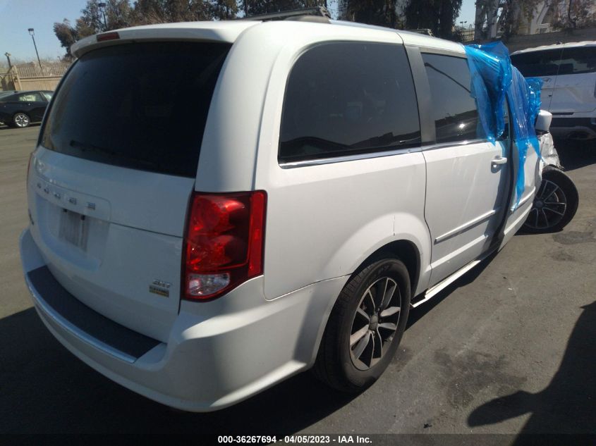 2017 DODGE GRAND CARAVAN SXT - 2C4RDGCG5HR755658