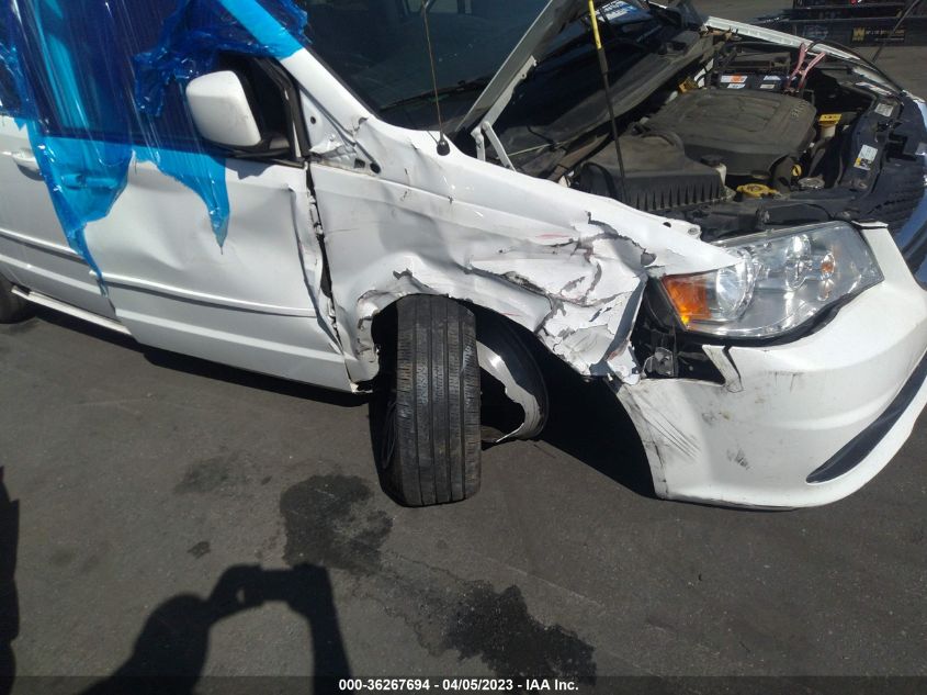 2017 DODGE GRAND CARAVAN SXT - 2C4RDGCG5HR755658
