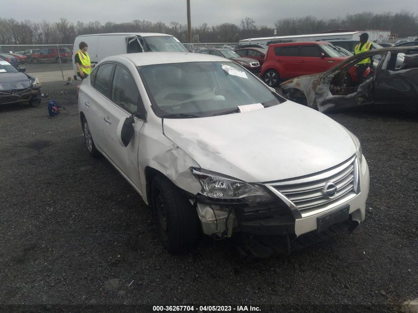 2013 NISSAN SENTRA SV - 3N1AB7AP5DL714365