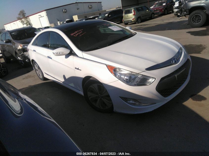 2015 HYUNDAI SONATA HYBRID LIMITED - KMHEC4A45FA128979