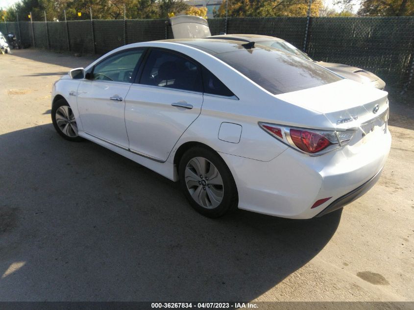 2015 HYUNDAI SONATA HYBRID LIMITED - KMHEC4A45FA128979