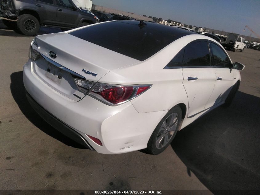 2015 HYUNDAI SONATA HYBRID LIMITED - KMHEC4A45FA128979